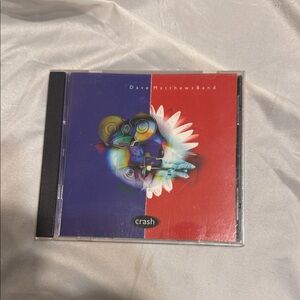 Dave Matthews Band Crash CD - Red & Blue Album Cover